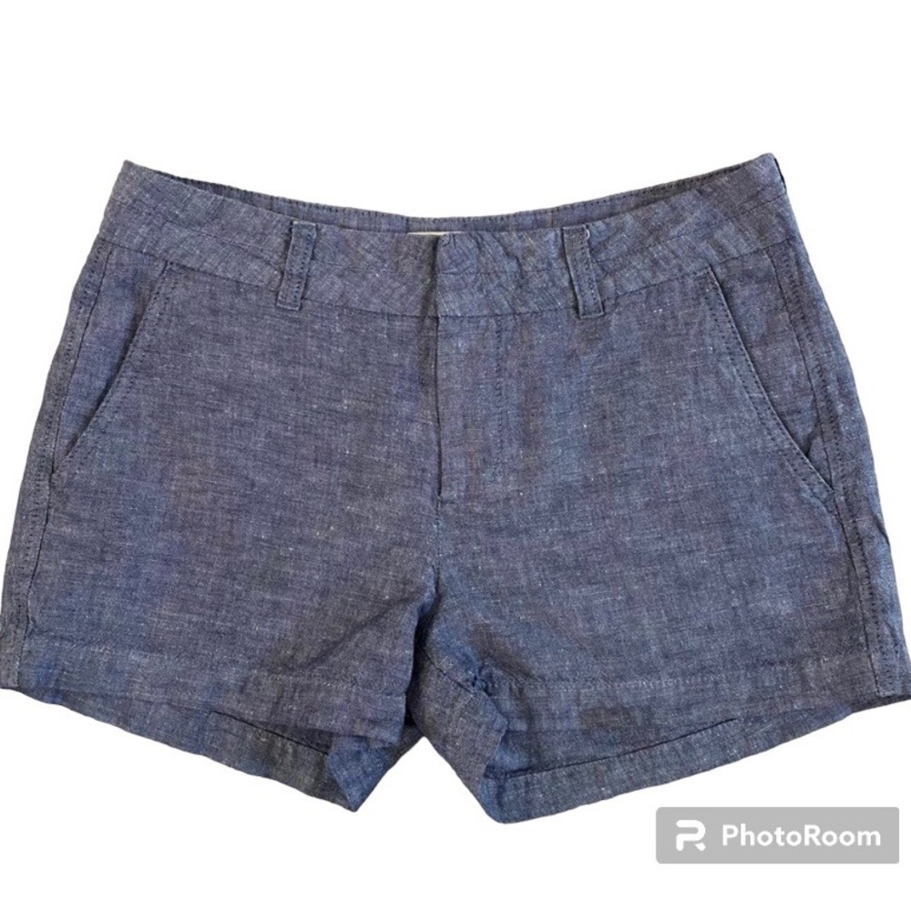 Women’s Khakis By Gap Blue Shorts With Pockets Size 0